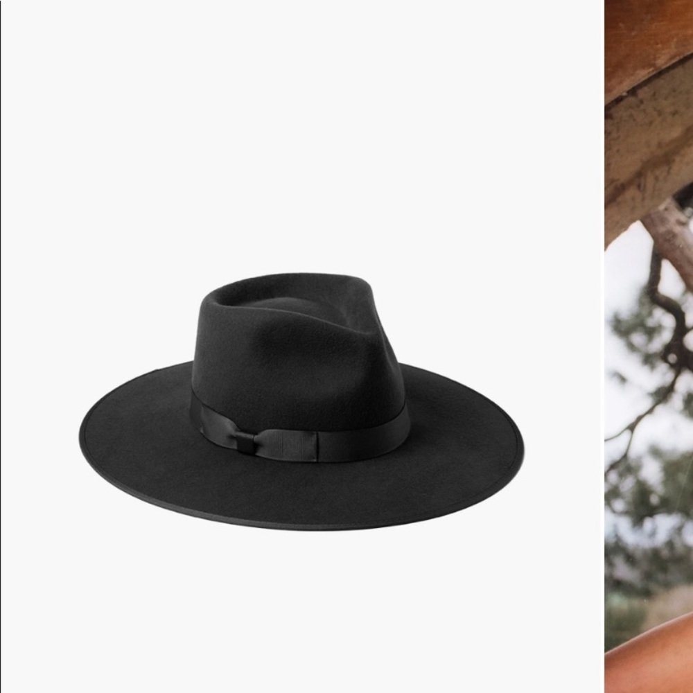 Lack of color rancher hat black